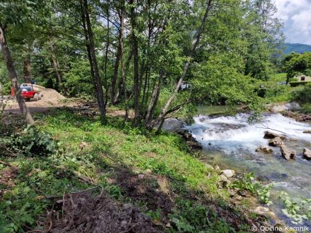Sanacija pragu na vodotoku Kamniške Bistrice (6)